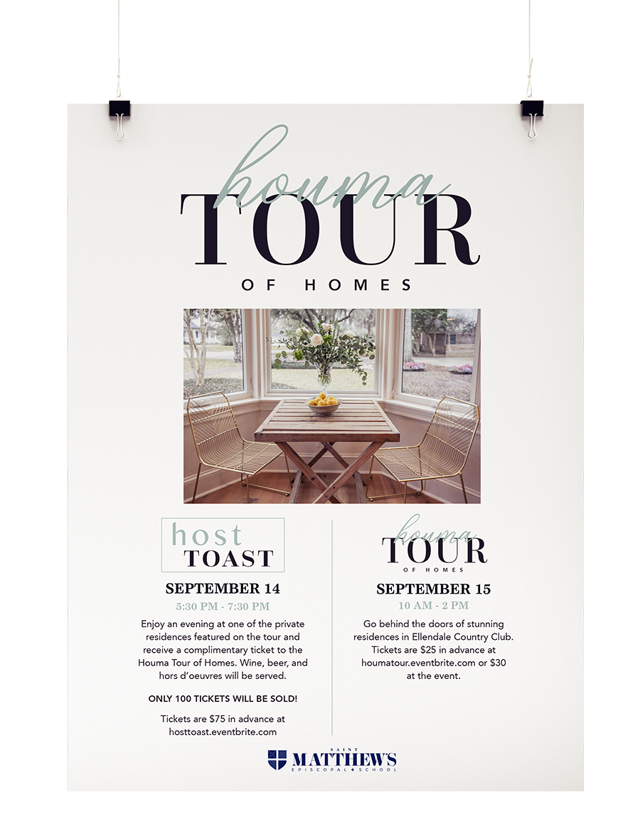Tour of Homes Poster