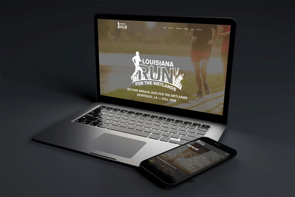 Louisiana-Run-website-mockup