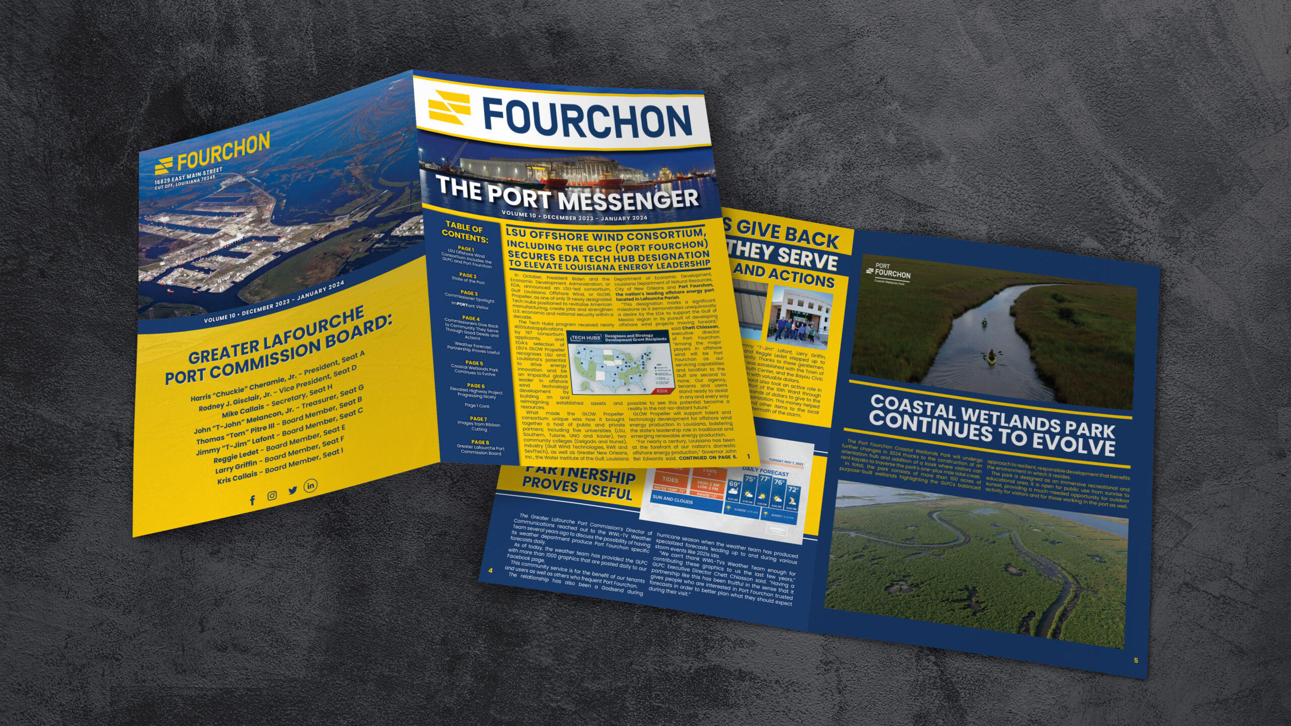 Port Fourchon Quarterly Newsletter