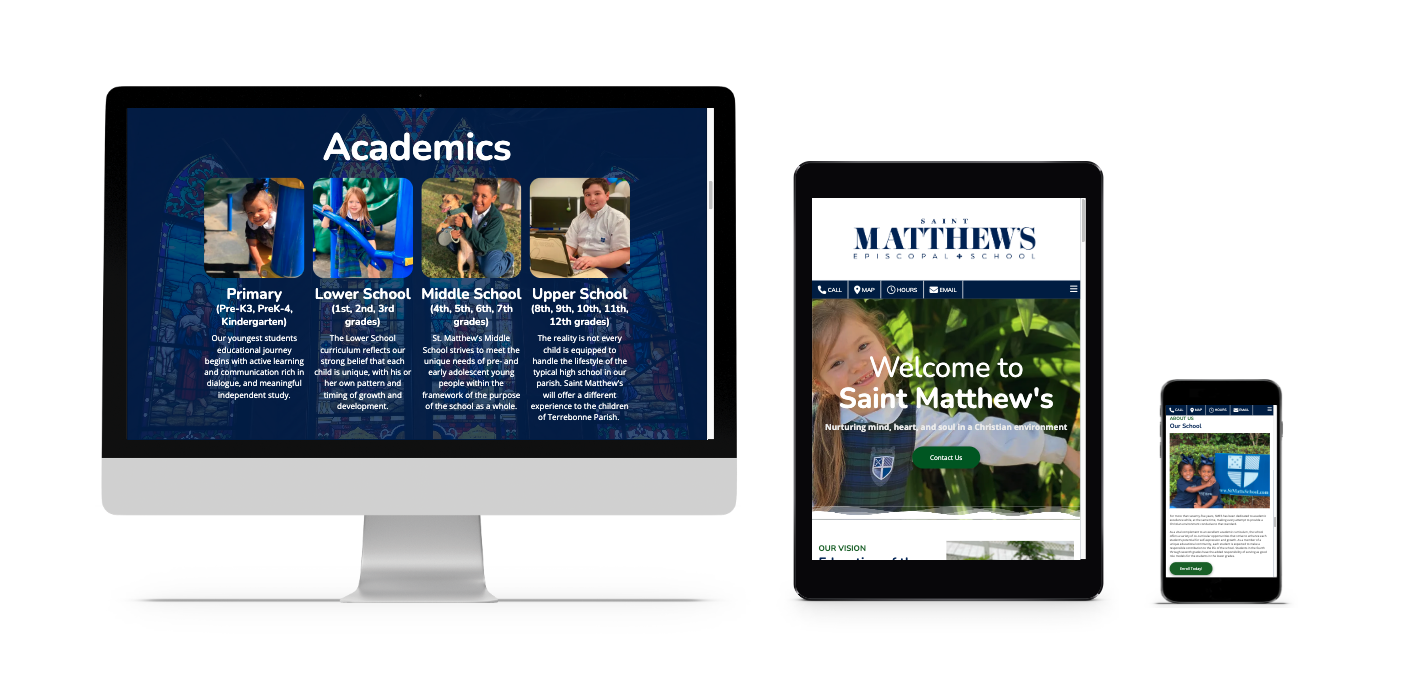 Rebranding Saint Matthew's Episcopal School: Crafting a Timeless Legacy